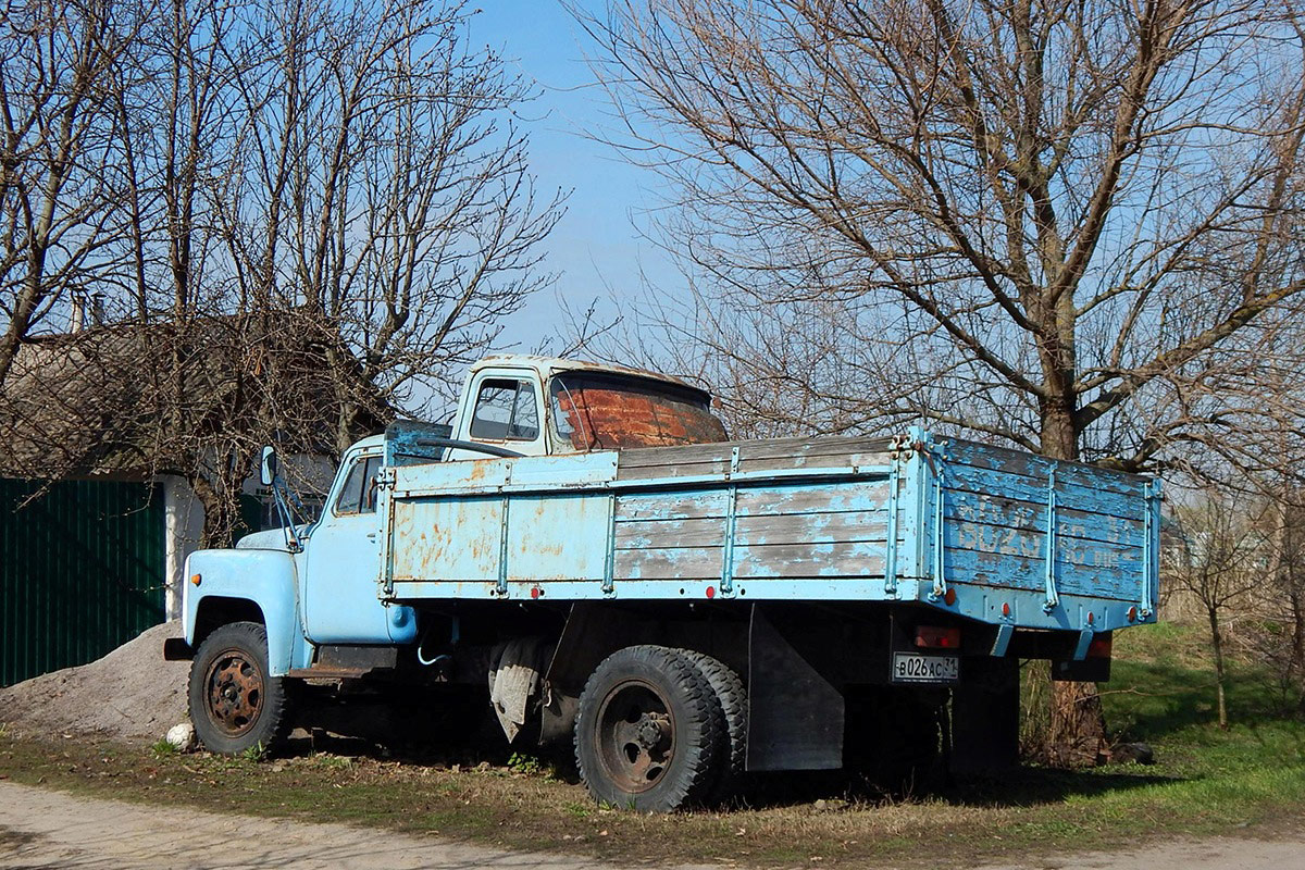 Белгородская область, № В 026 АС 31 — ГАЗ-52-01