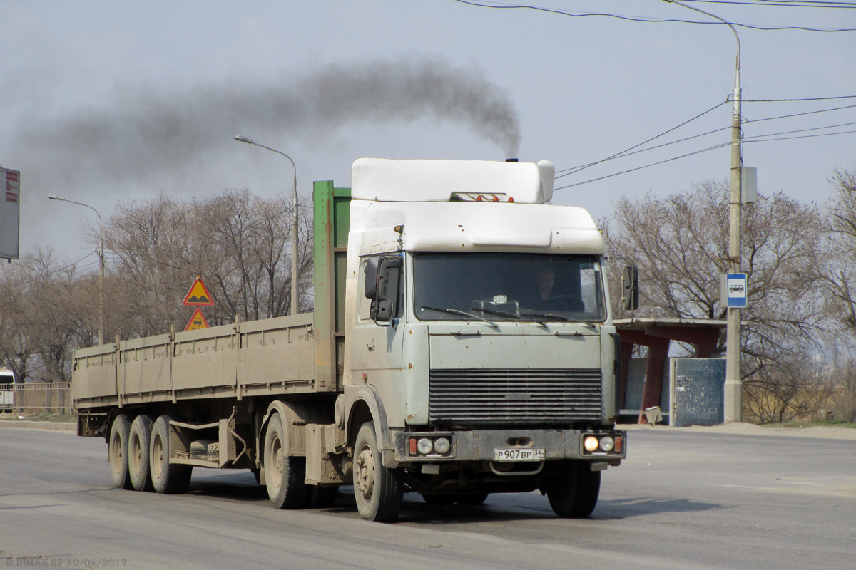 Волгоградская область, № Р 907 ВР 34 — МАЗ-54324