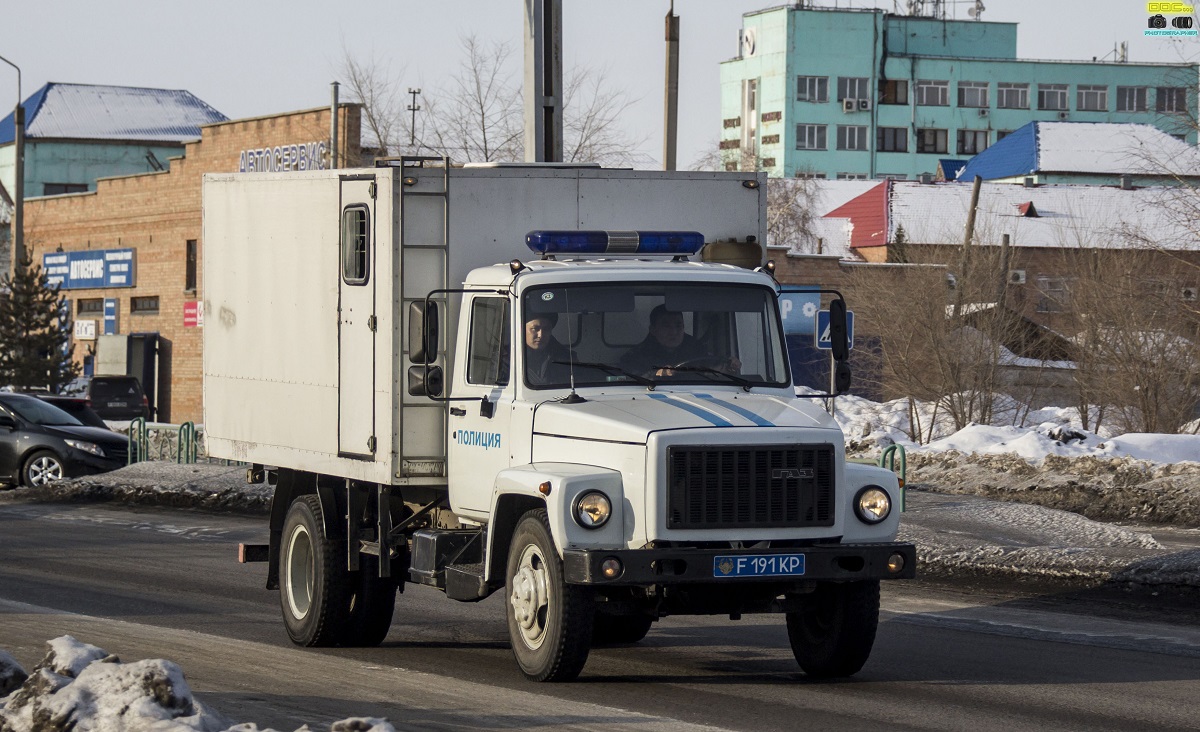 Восточно-Казахстанская область, № F 191 KP — ГАЗ-3309