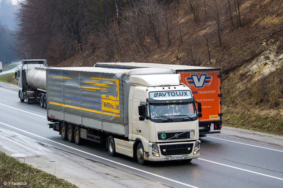 Закарпатская область, № АО 3789 ВЕ — Volvo ('2008) FH.500