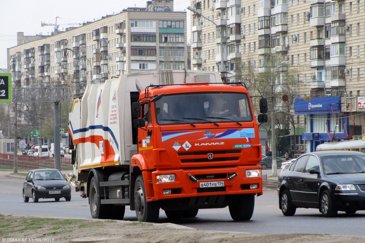 Волгоградская область, № В 401 УВ 134 — КамАЗ-53605-46