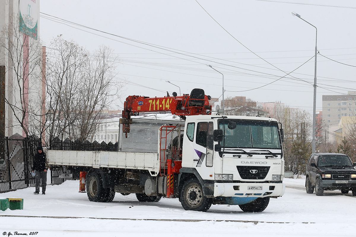 Саха (Якутия), № А 491 КС 14 — Daewoo Novus