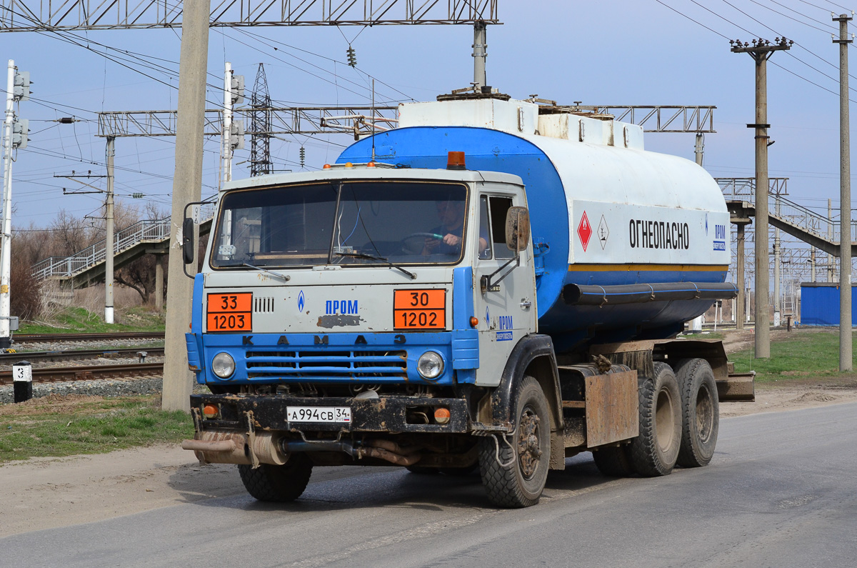 Волгоградская область, № А 994 СВ 34 — КамАЗ-5320