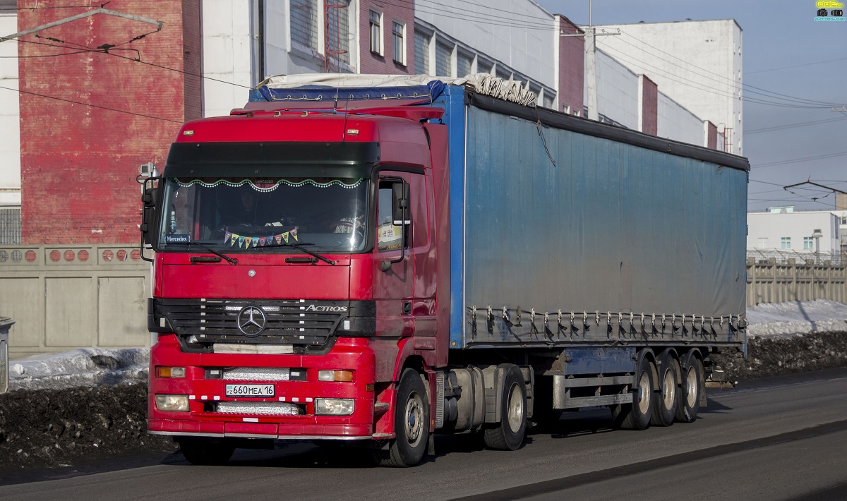 Восточно-Казахстанская область, № 660 MEA 16 — Mercedes-Benz Actros ('1997) 1840