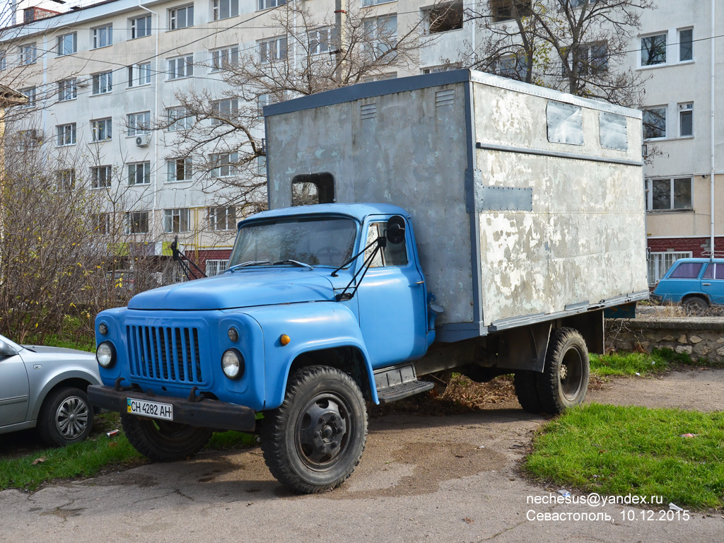 Севастополь, № СН 4282 АН — ГАЗ-52-01