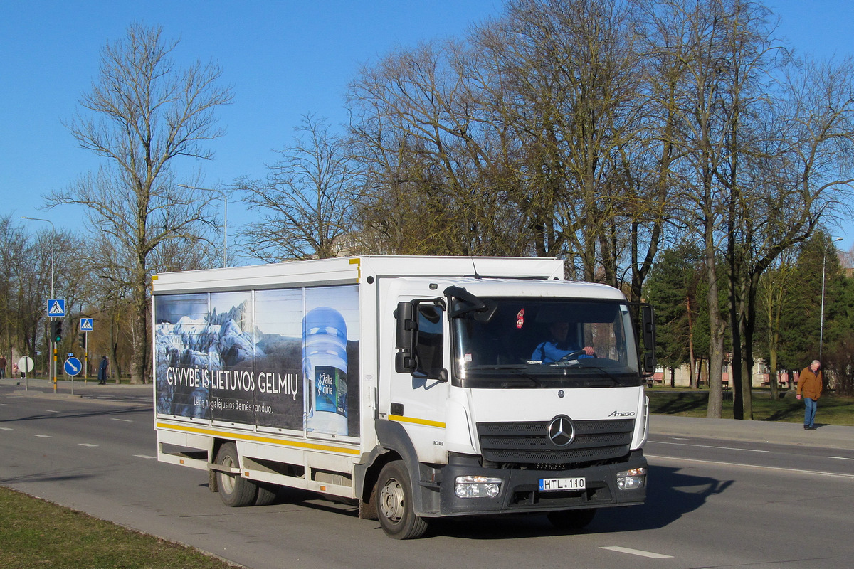 Литва, № HTL 110 — Mercedes-Benz Atego 1018