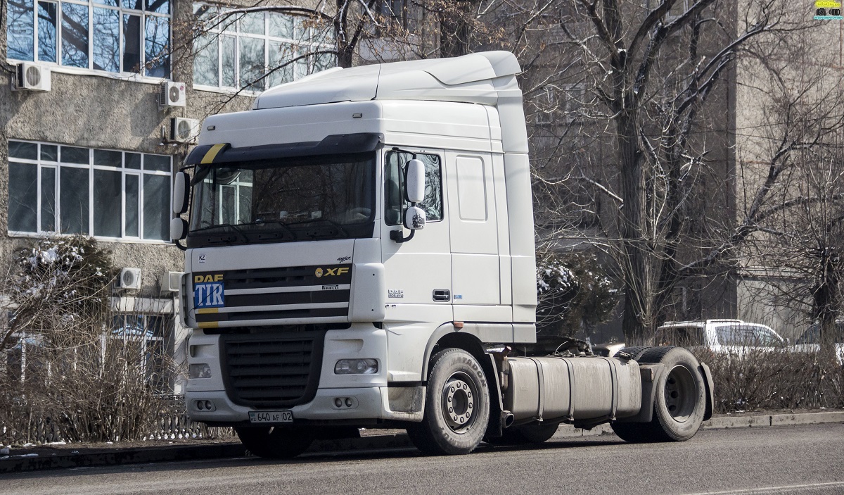 Алматы, № 640 AF 02 — DAF XF105 FT