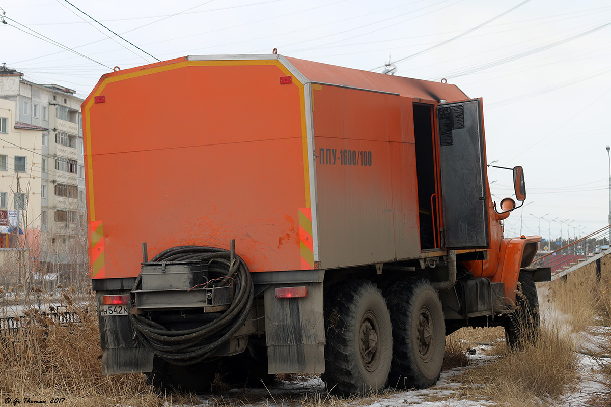 Саха (Якутия), № Н 542 КТ 14 — Урал-375 (общая модель)