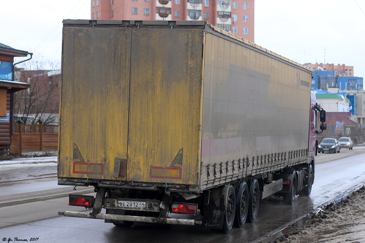 Костромская область, № О 836 ВЕ 44 — DAF XF105 FT