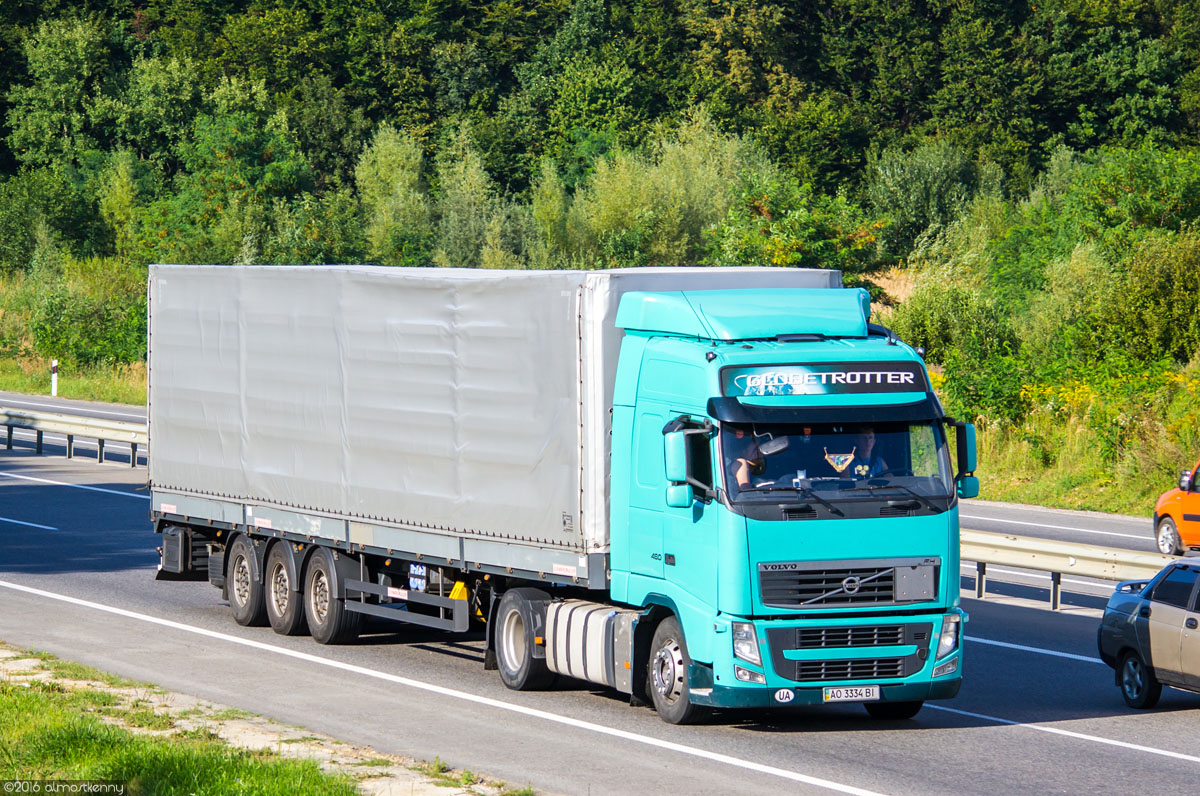 Закарпатская область, № АО 3334 ВІ — Volvo ('2008) FH.460