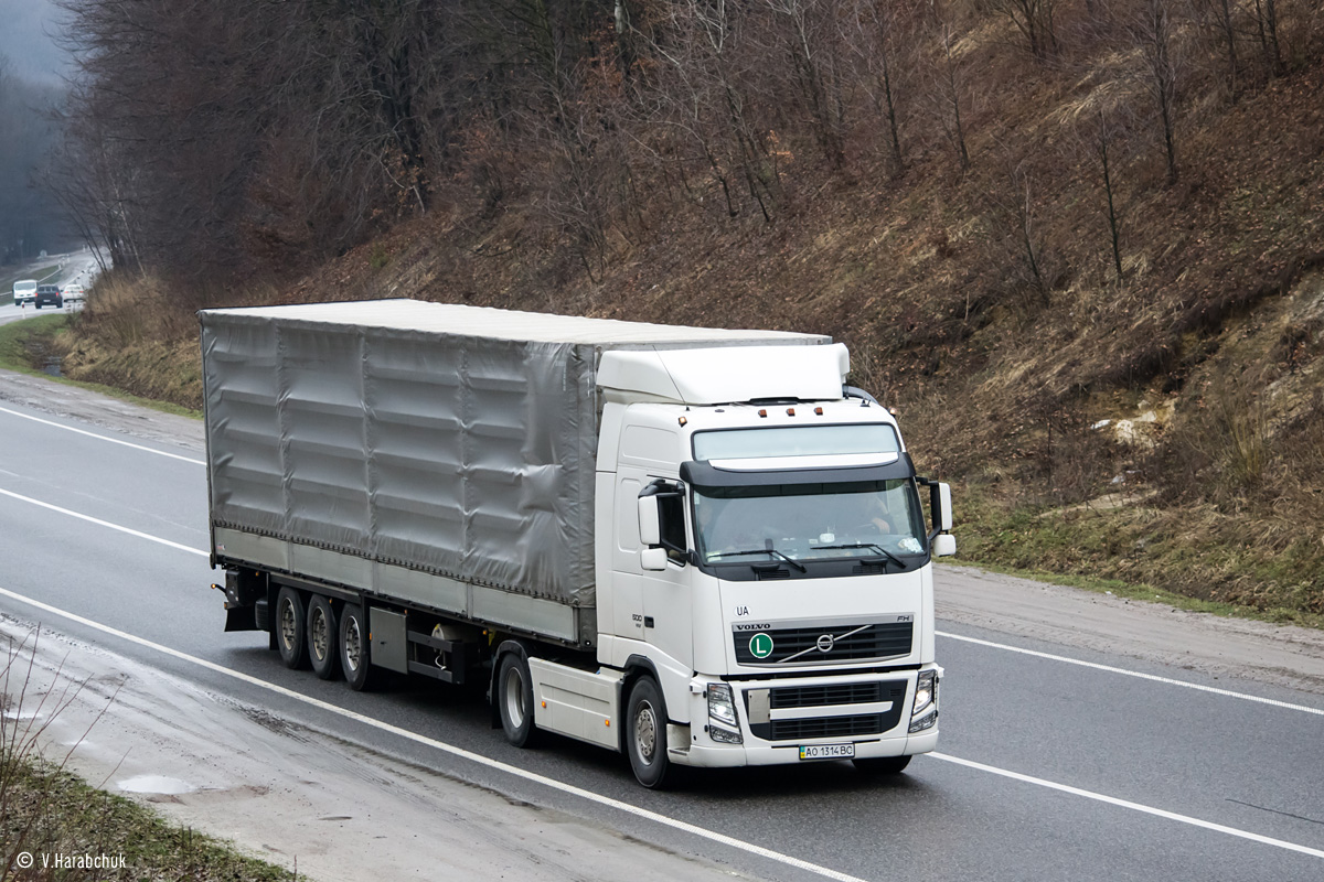 Закарпатская область, № АО 1314 ВС — Volvo ('2008) FH.500