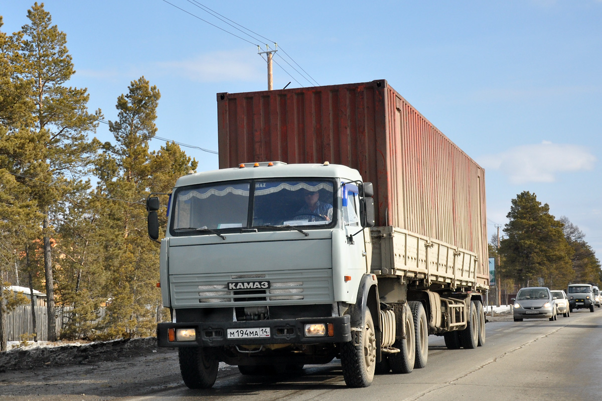 Саха (Якутия), № М 194 МА 14 — КамАЗ-54115-15 [54115R]