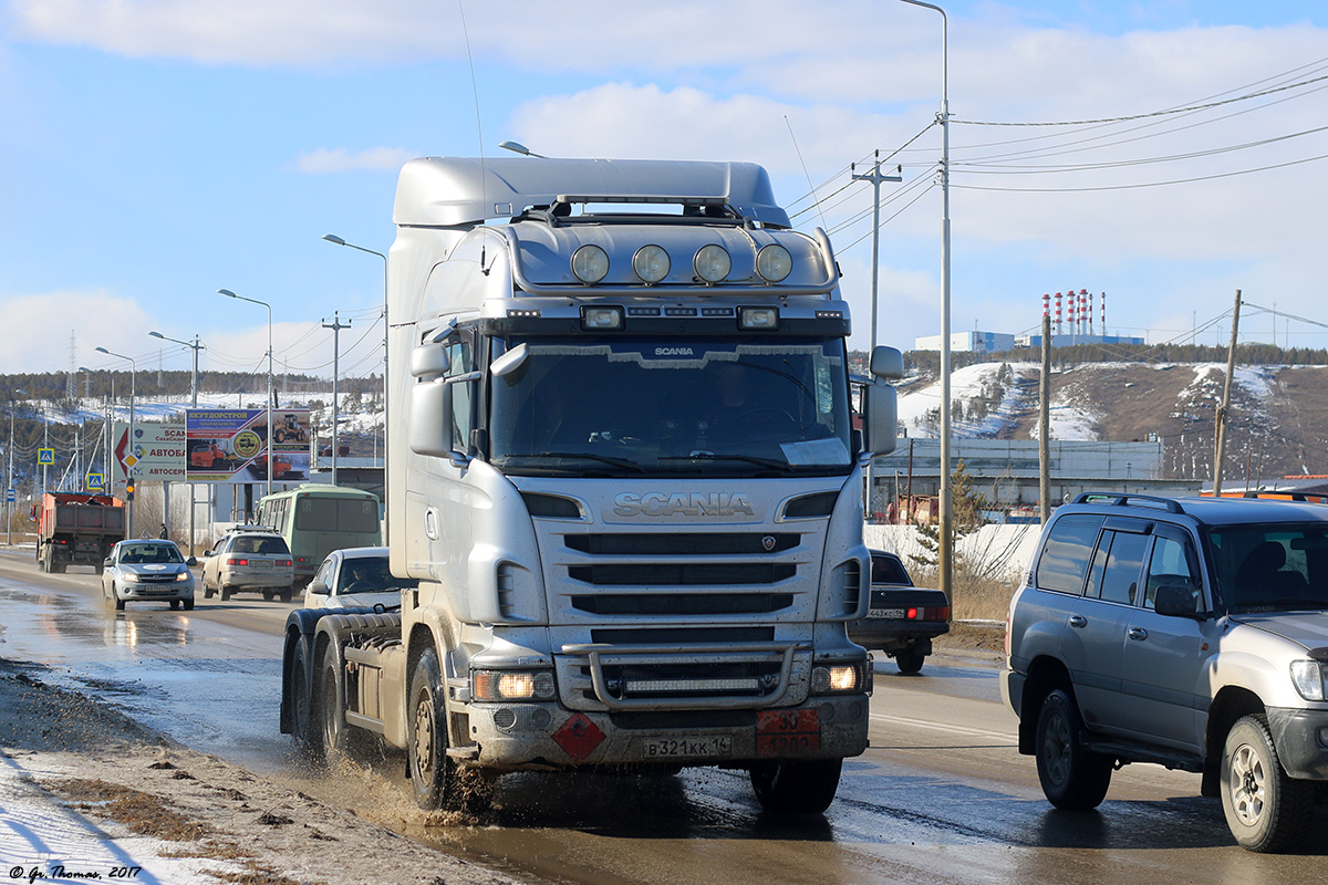 Саха (Якутия), № В 321 КК 14 — Scania ('2009) R500