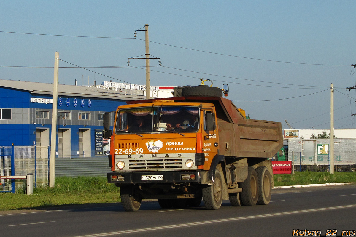 Алтайский край, № Т 320 МО 22 — КамАЗ-5511