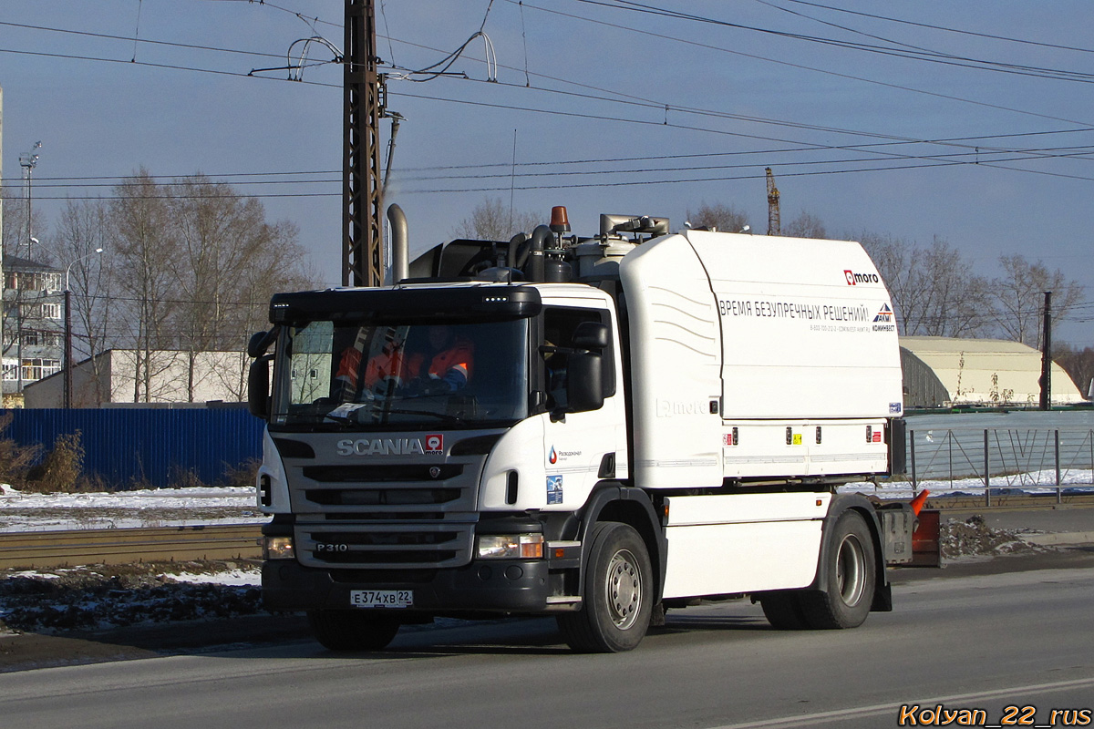 Алтайский край, № Е 374 ХВ 22 — Scania ('2011) P310