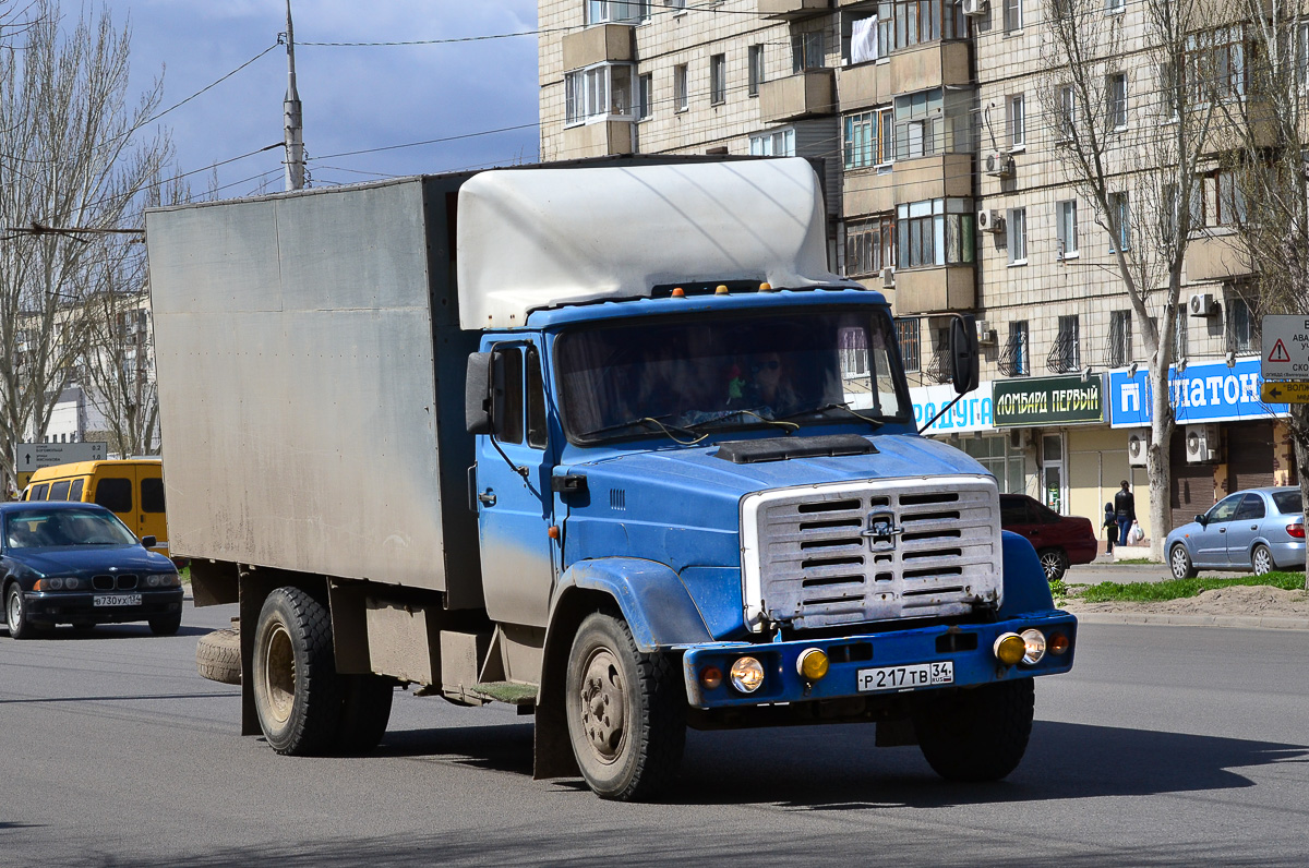 Волгоградская область, № Р 217 ТВ 34 — ЗИЛ-433100