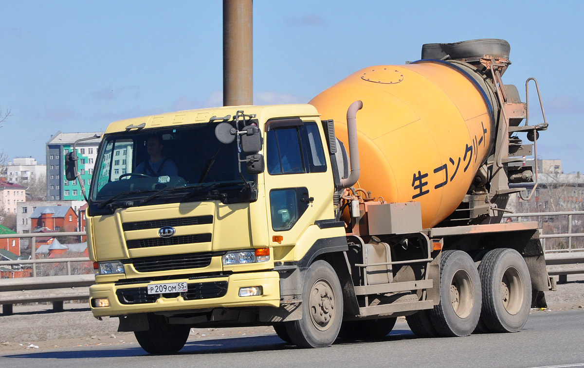 Омская область, № Р 209 ОМ 55 — Nissan Diesel (общая модель)