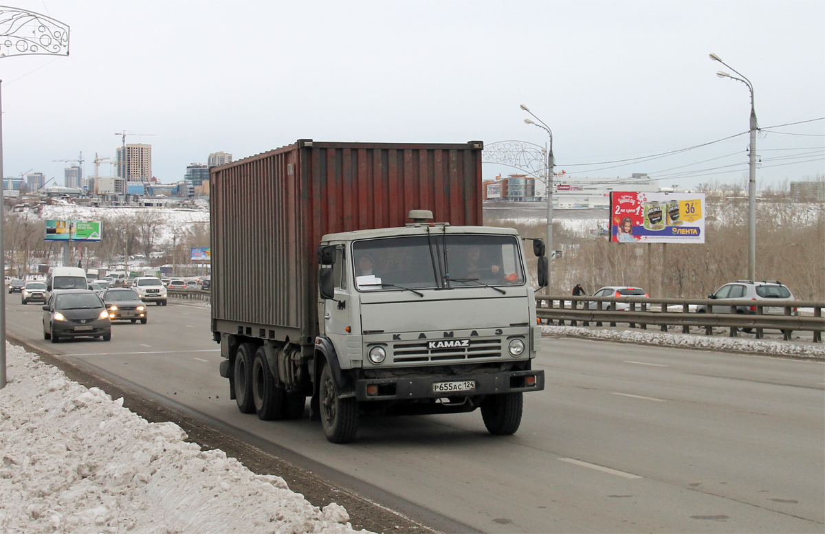 Красноярский край, № Р 655 АС 124 — КамАЗ-53212