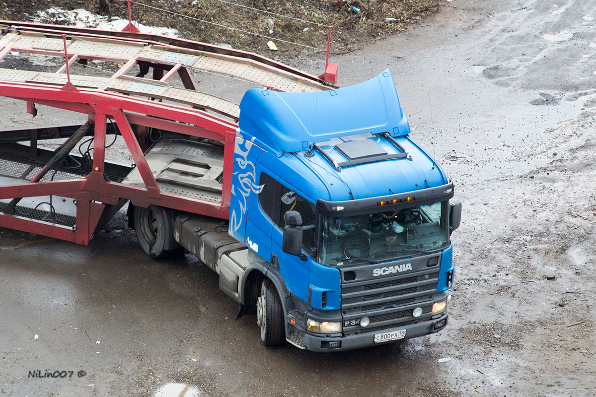 Удмуртия, № С 800 РА 18 — Scania ('1996) P340