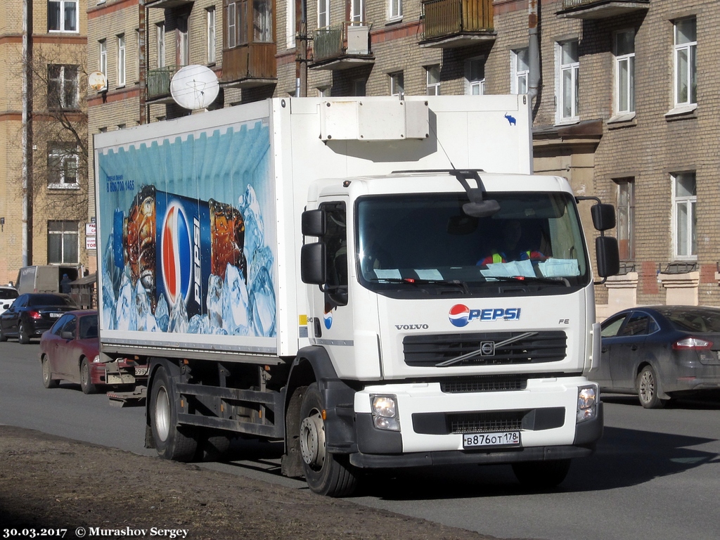 Санкт-Петербург, № В 876 ОТ 178 — Volvo ('2006) FE