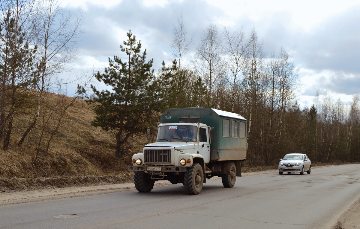 Калужская область, № К 188 ВУ 40 — ГАЗ-33081 «Садко»