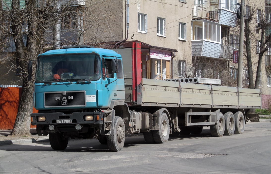 Калужская область, № Н 769 ЕТ 40 — MAN F90 (общая модель)