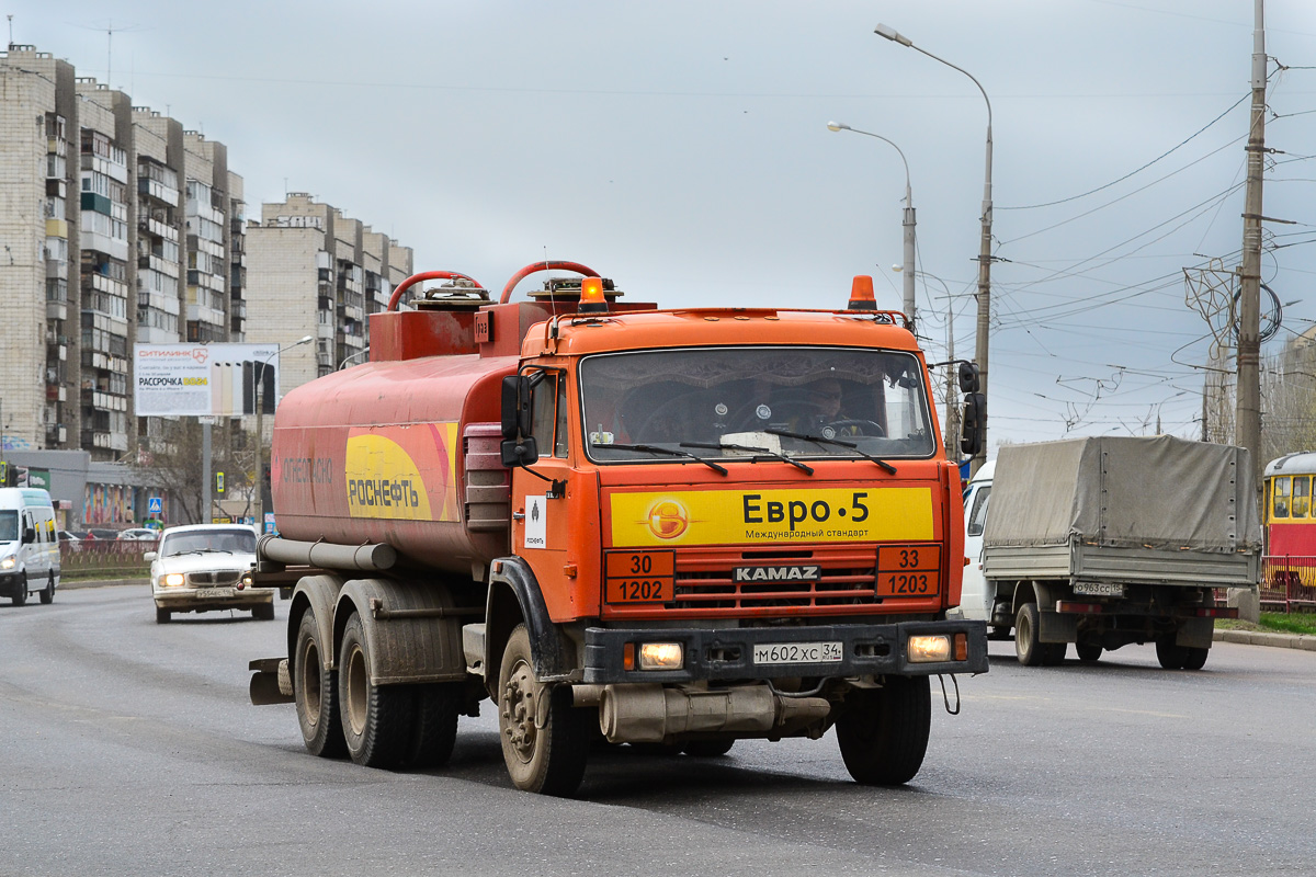 Волгоградская область, № М 602 ХС 34 — КамАЗ-65115-62