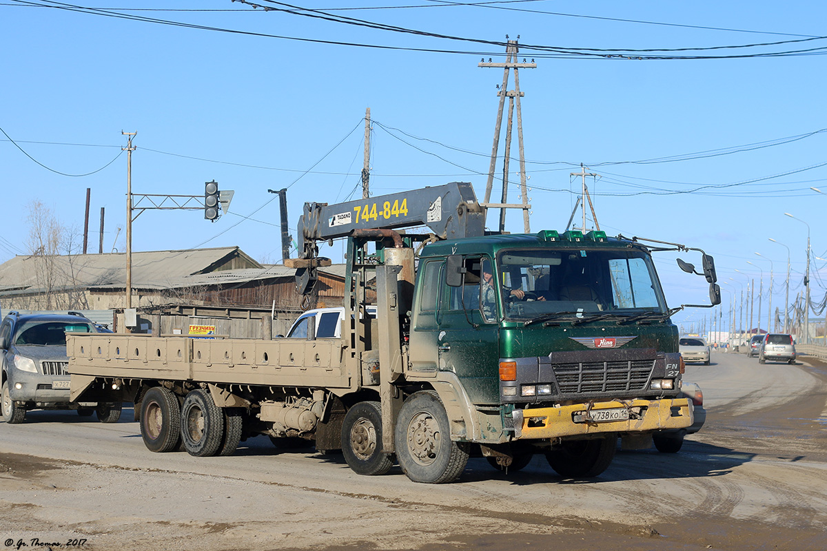 Саха (Якутия), № У 738 КО 14 — Hino FN