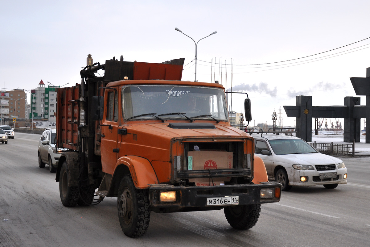 Саха (Якутия), № М 316 ЕН 14 — ЗИЛ-433362