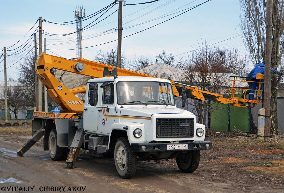 Волгоградская область, № С 921 СТ 34 — ГАЗ-3309