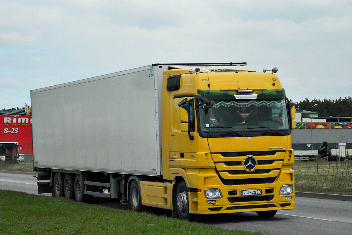 Латвия, № JU-2999 — Mercedes-Benz Actros ('2009) 1844