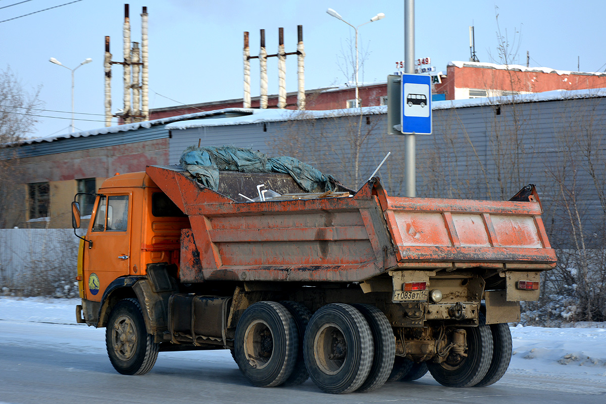 Саха (Якутия), № Т 083 ВТ 14 — КамАЗ-55111 [551110]