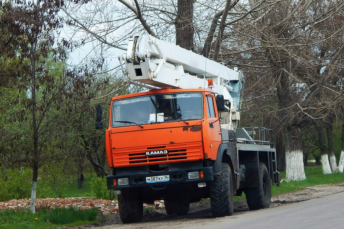 Воронежская область, № М 387 КУ 36 — КамАЗ-4326-15 [43260R]