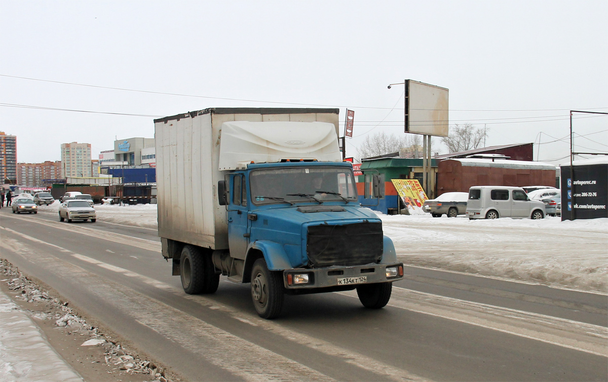 Красноярский край, № К 134 КТ 124 — ЗИЛ-433362