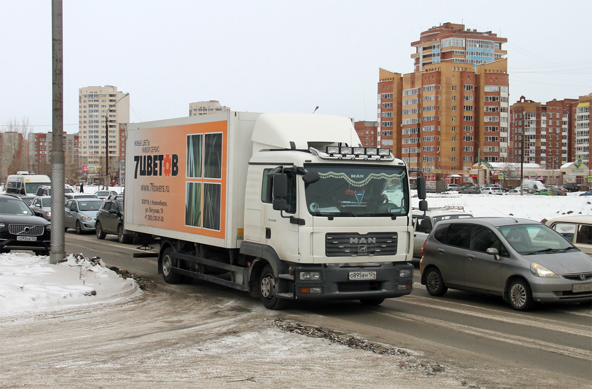 Красноярский край, № О 895 ВН 124 — MAN TGL 10.180