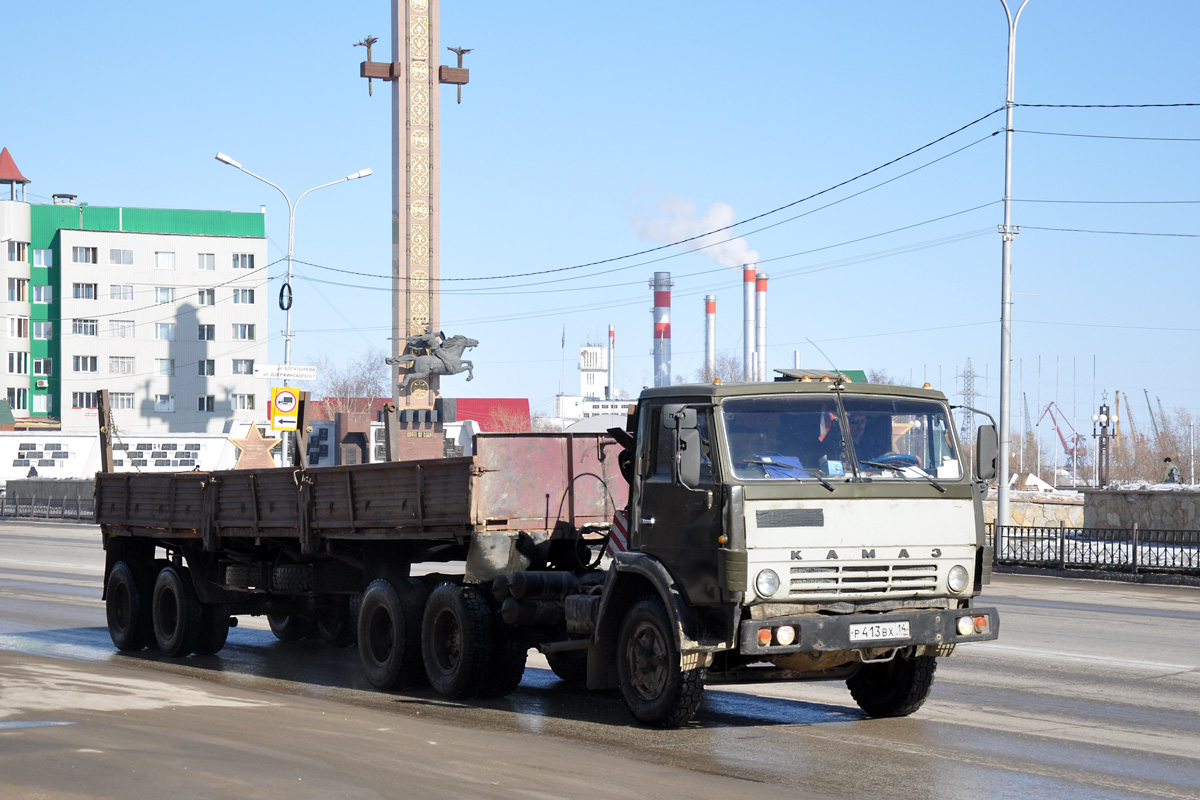 Саха (Якутия), № Р 413 ВХ 14 — КамАЗ-5410