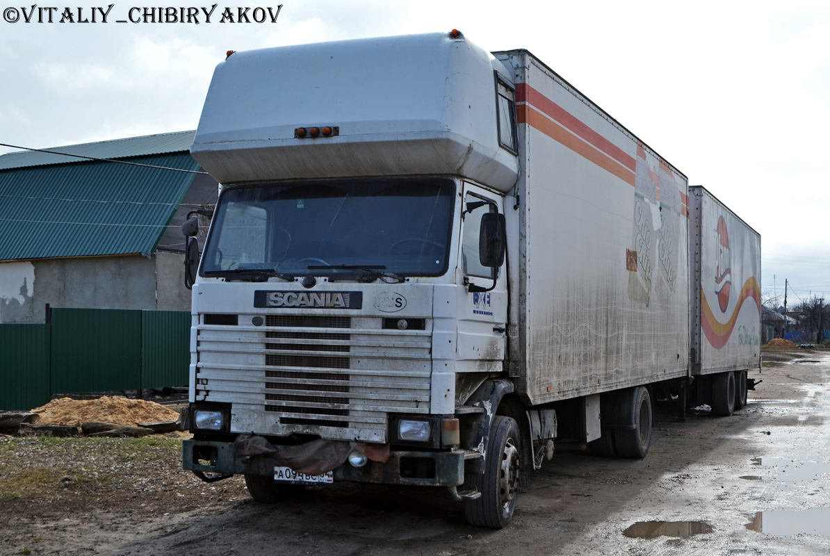 Волгоградская область, № А 094 ВС 34 — Scania (II) R93M