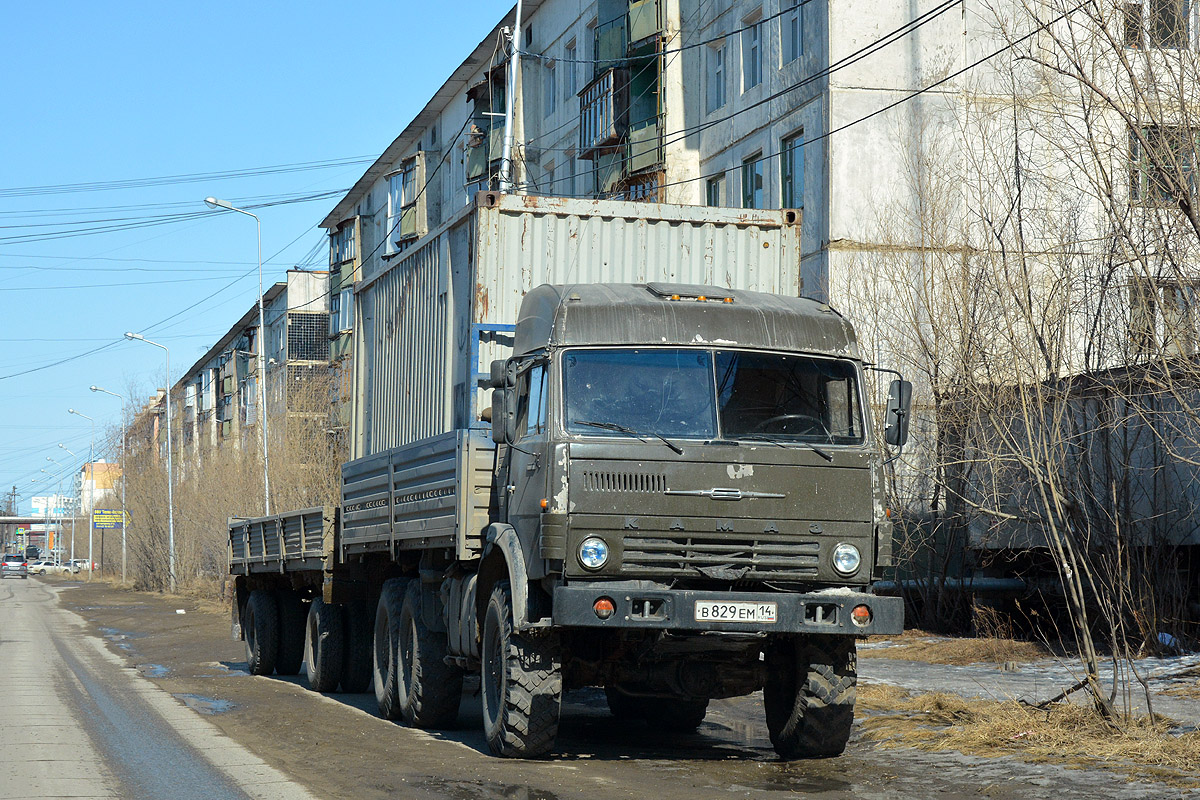 Саха (Якутия), № В 829 ЕМ 14 — КамАЗ-43101