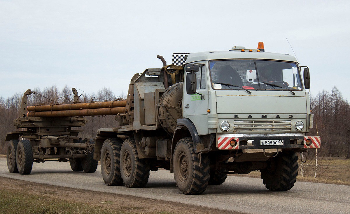 Башкортостан, № В 848 ВО 02 — КамАЗ-43101