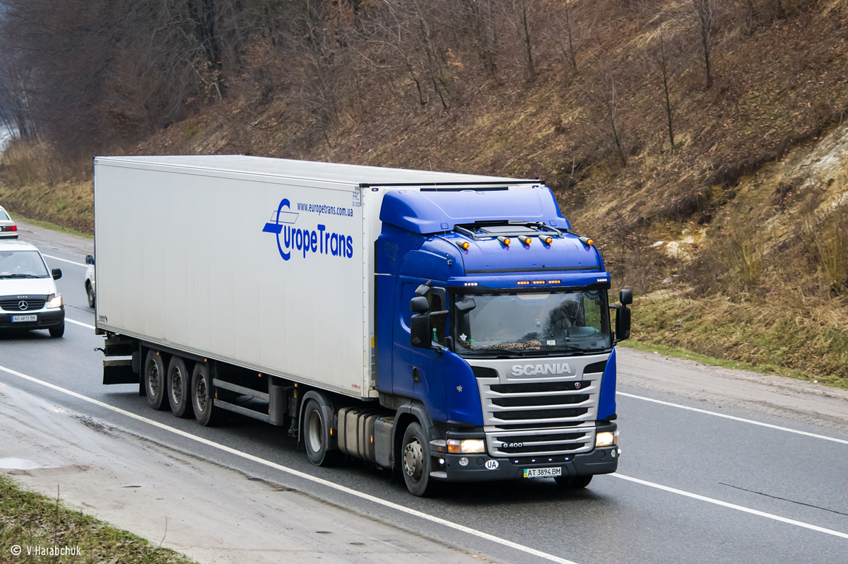 Ивано-Франковская область, № АТ 3894 ВМ — Scania ('2013) G400