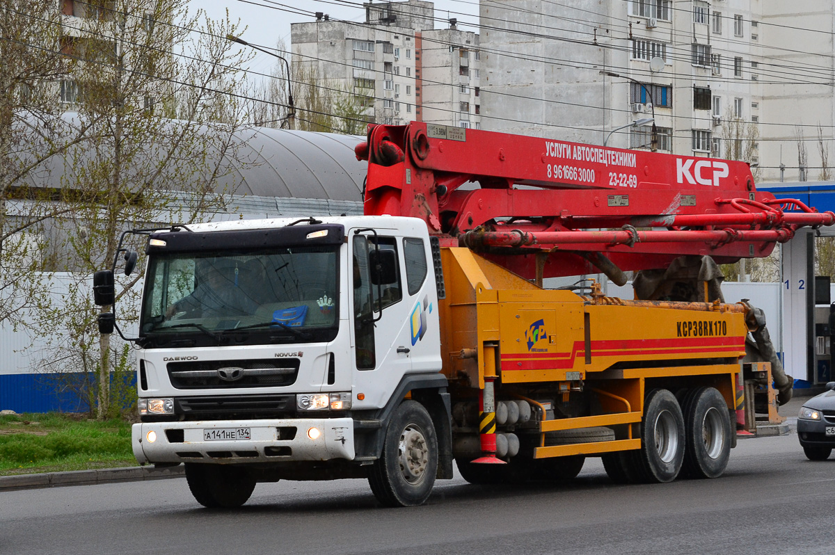 Волгоградская область, № А 141 НЕ 134 — Daewoo Novus