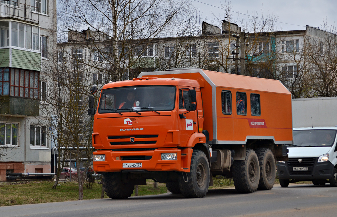 Москва, № В 175 МО 777 — КамАЗ-43118-46