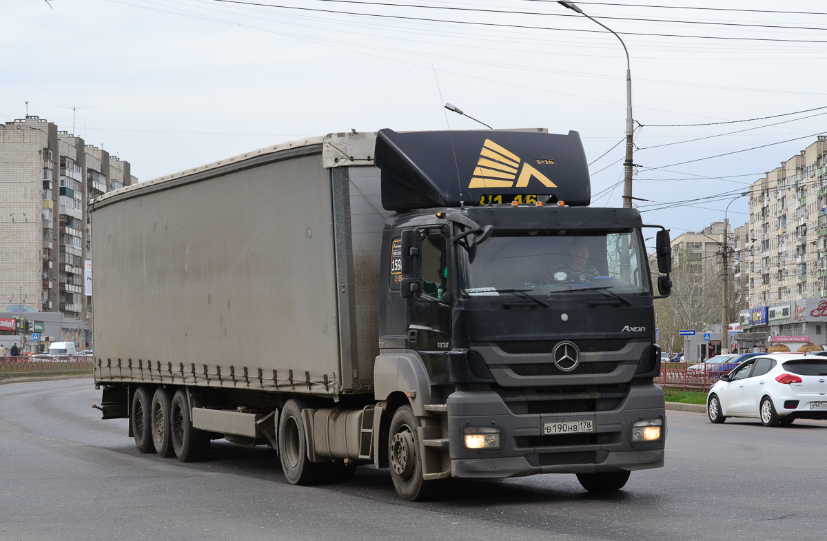 Татарстан, № В 190 НВ 178 — Mercedes-Benz Axor 1836