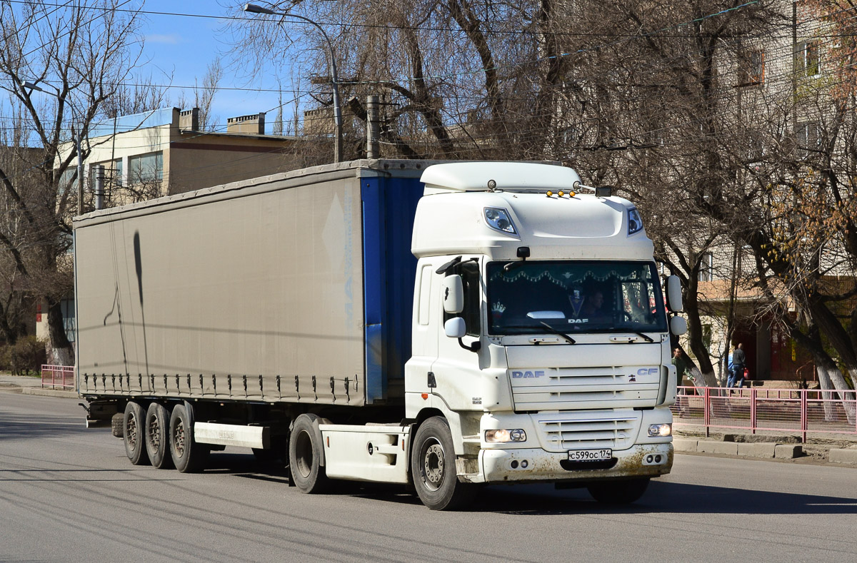 Челябинская область, № С 599 ОС 174 — DAF CF85 FT