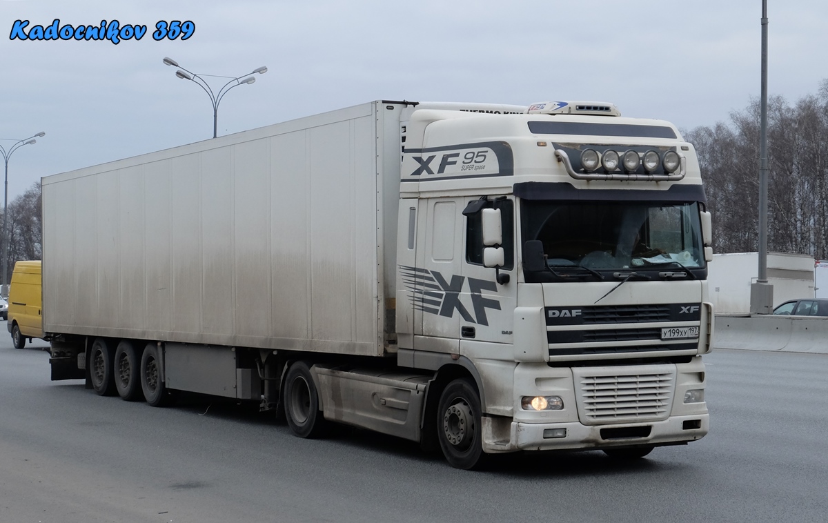 Москва, № У 199 ХУ 197 — DAF XF95 FT