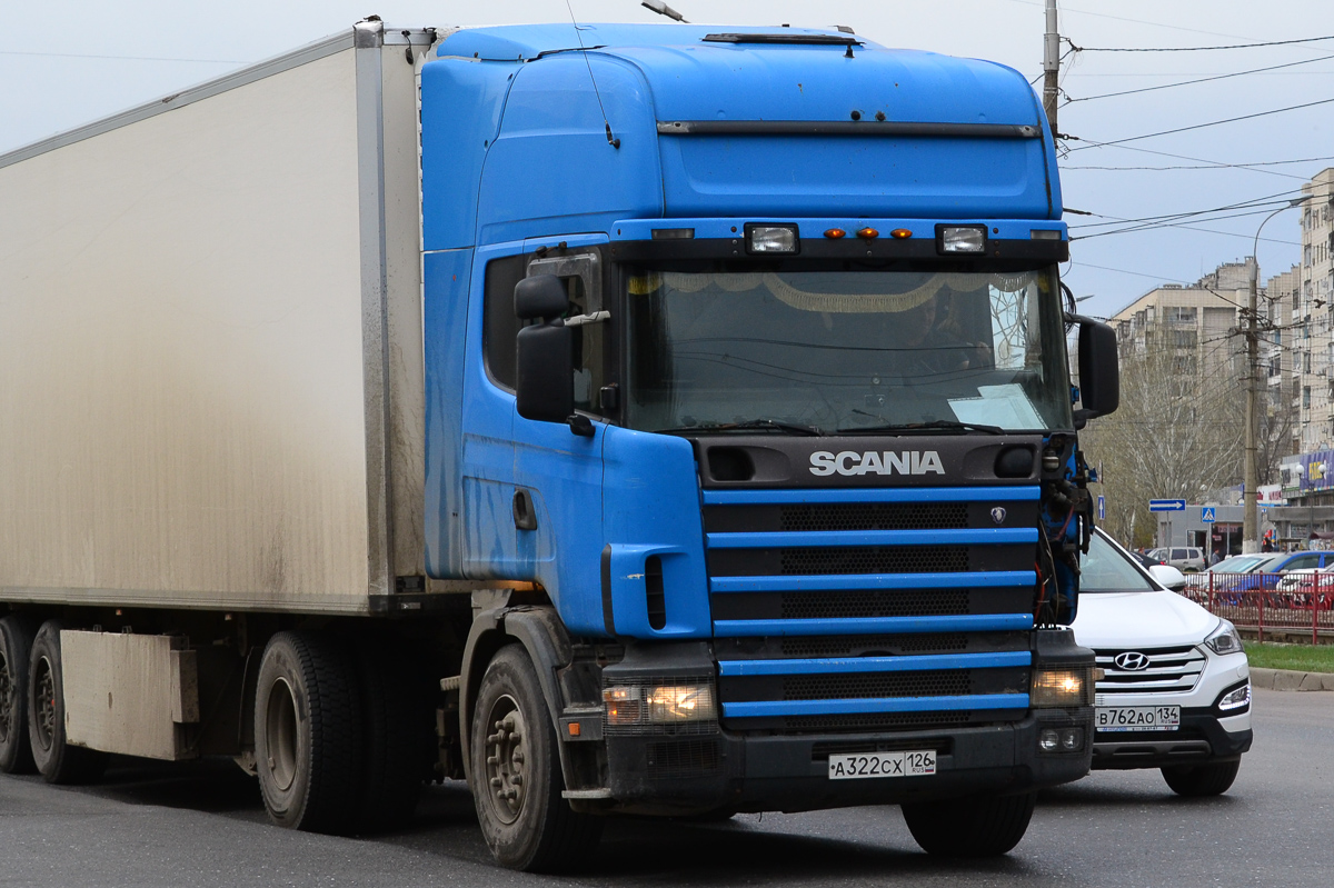 Ставропольский край, № А 322 СХ 126 — Scania ('1996) R124L