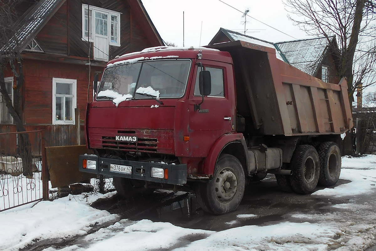 Ленинградская область, № Н 376 ВК 47 — КамАЗ-65115-02 [65115C]