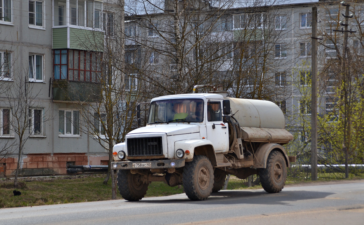 Калужская область, № Е 758 ВС 40 — ГАЗ-3308 «Садко»