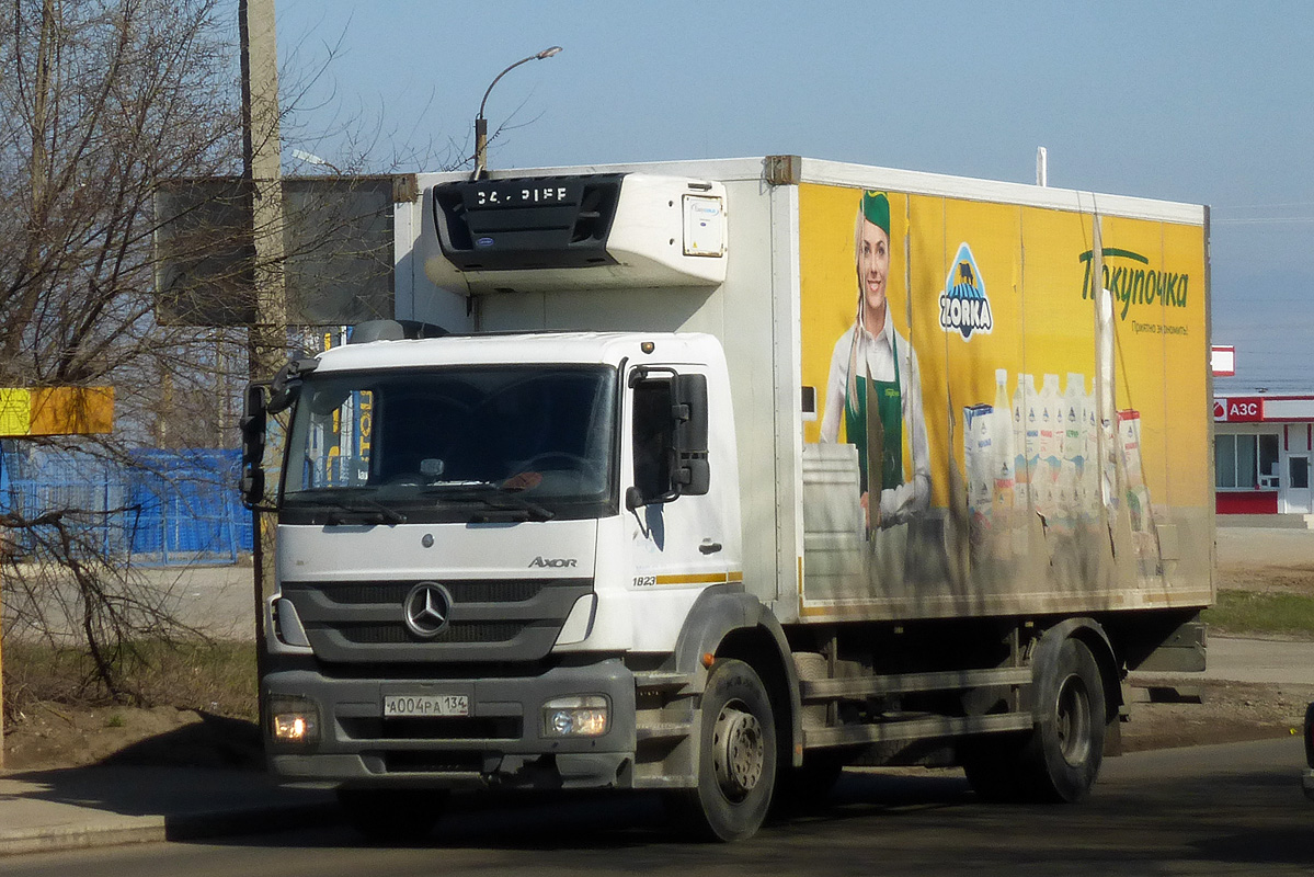 Волгоградская область, № А 004 РА 134 — Mercedes-Benz Axor 1823