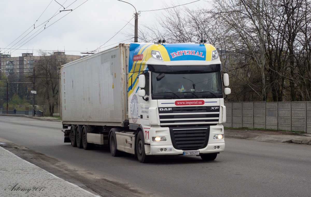 Одесская область, № 71 — DAF XF105 FT